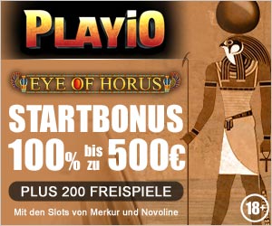 Playio Casino Merkur Bonus