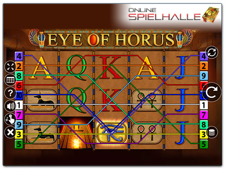 Merkur Eye of Horus Spielautomat online