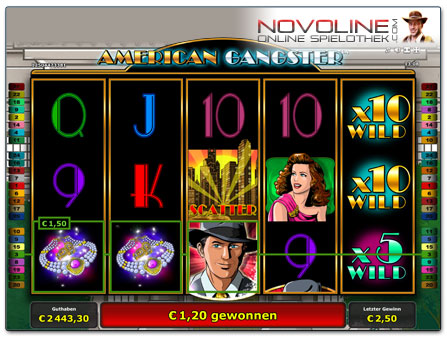 Novoline Spiel American Gangster Freispielrunde