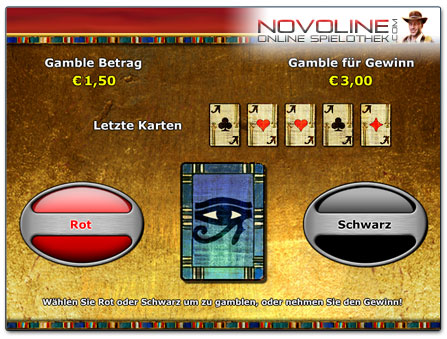 Novoline Book of Ra Deluxe Kartenrisiko