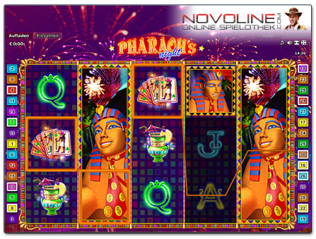 Novoline Spiel Pharaoh's Night Freispielrunde