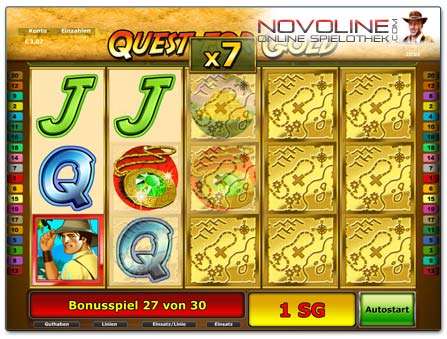 Novoline Quest for Gold