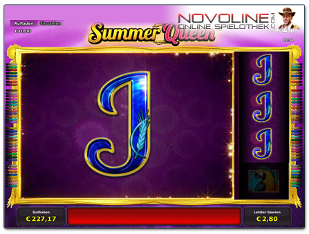 Novoline Spiel Summer Queen Freispiele