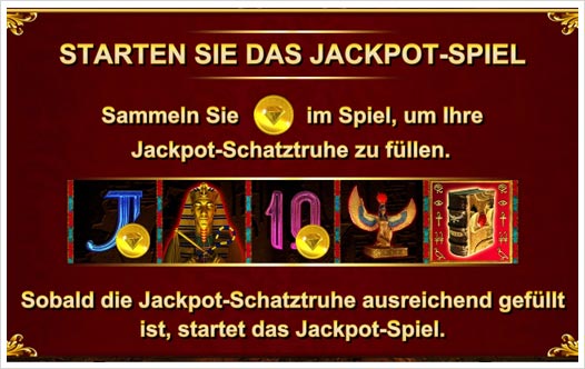 Book of Ra Deluxe Jackpot Auszahlungsstruktur 2